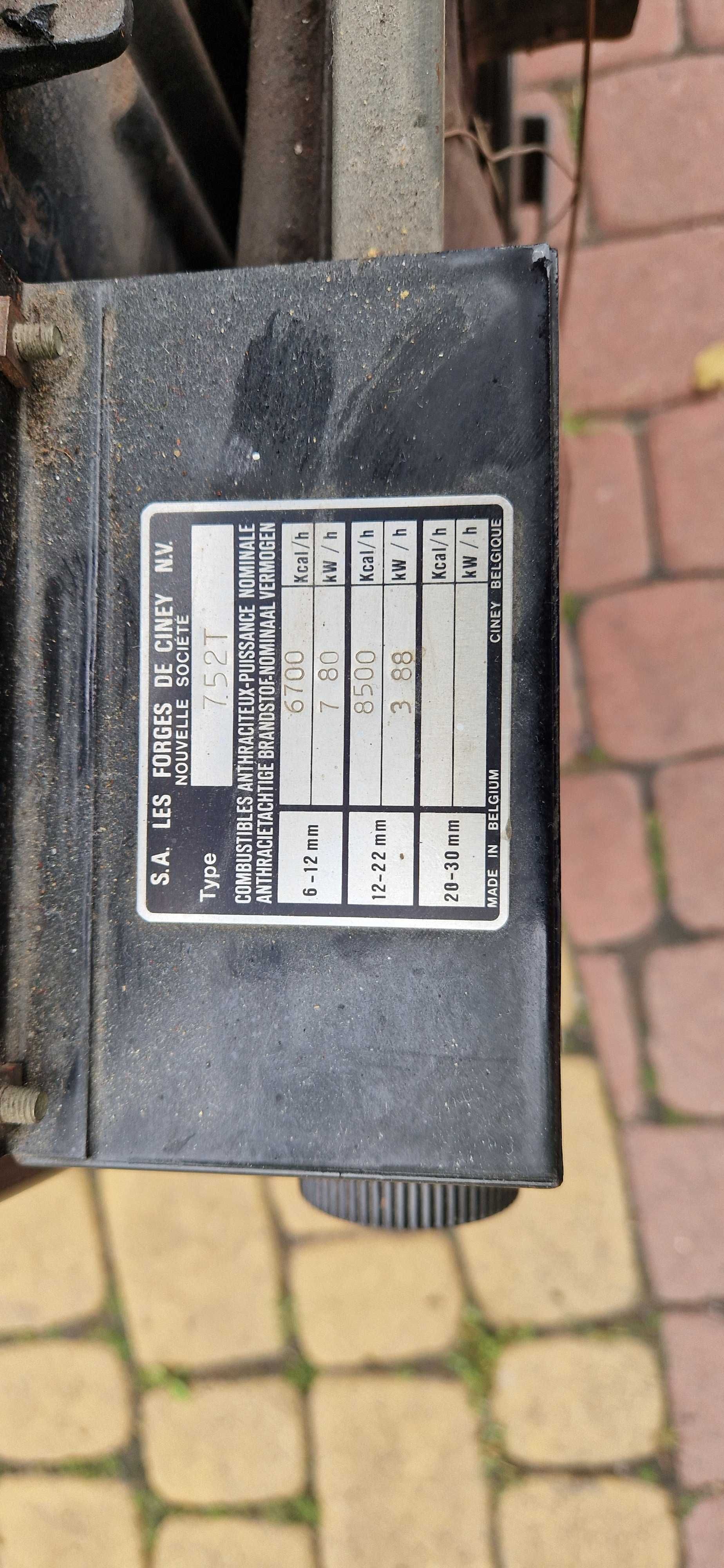 Kominek żeliwny wolnostojący 7 kw piec koza kominek belgijski
