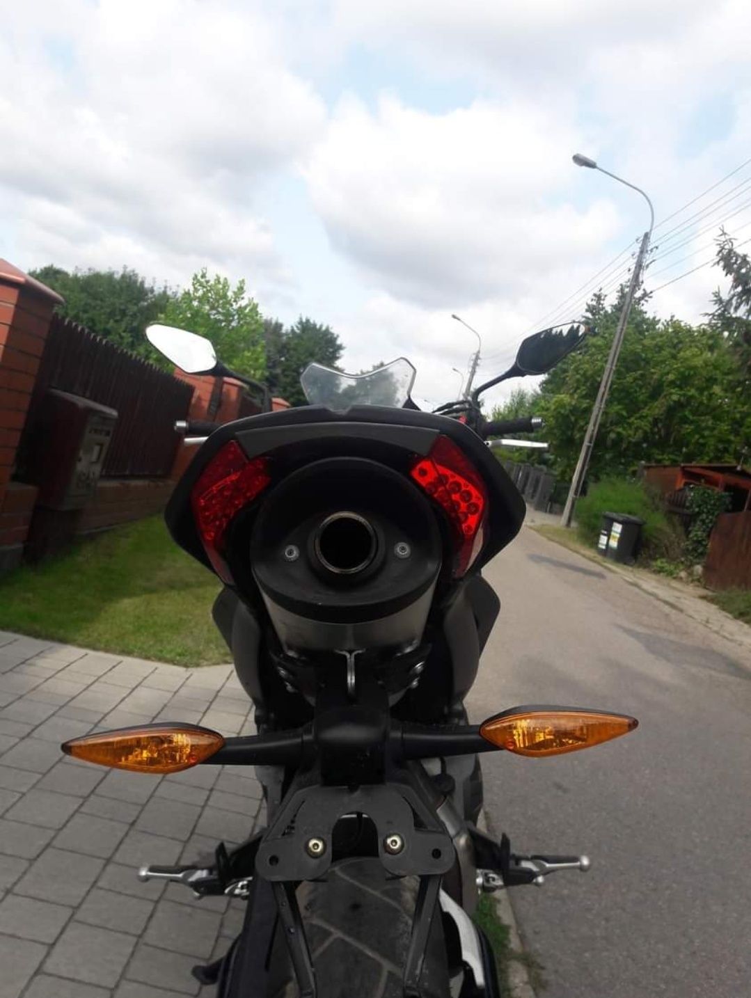 Benelli Trek 800 Kierownica