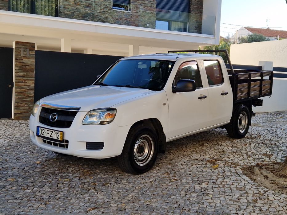 Mazda BT-50 caixa de madeira