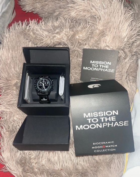 Omega swatch mission to moonphase
