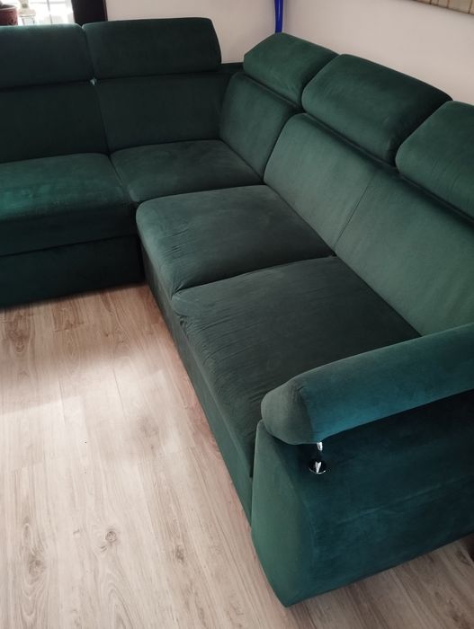 Narożnik. Sofa narożna dwustronna, rozkładana