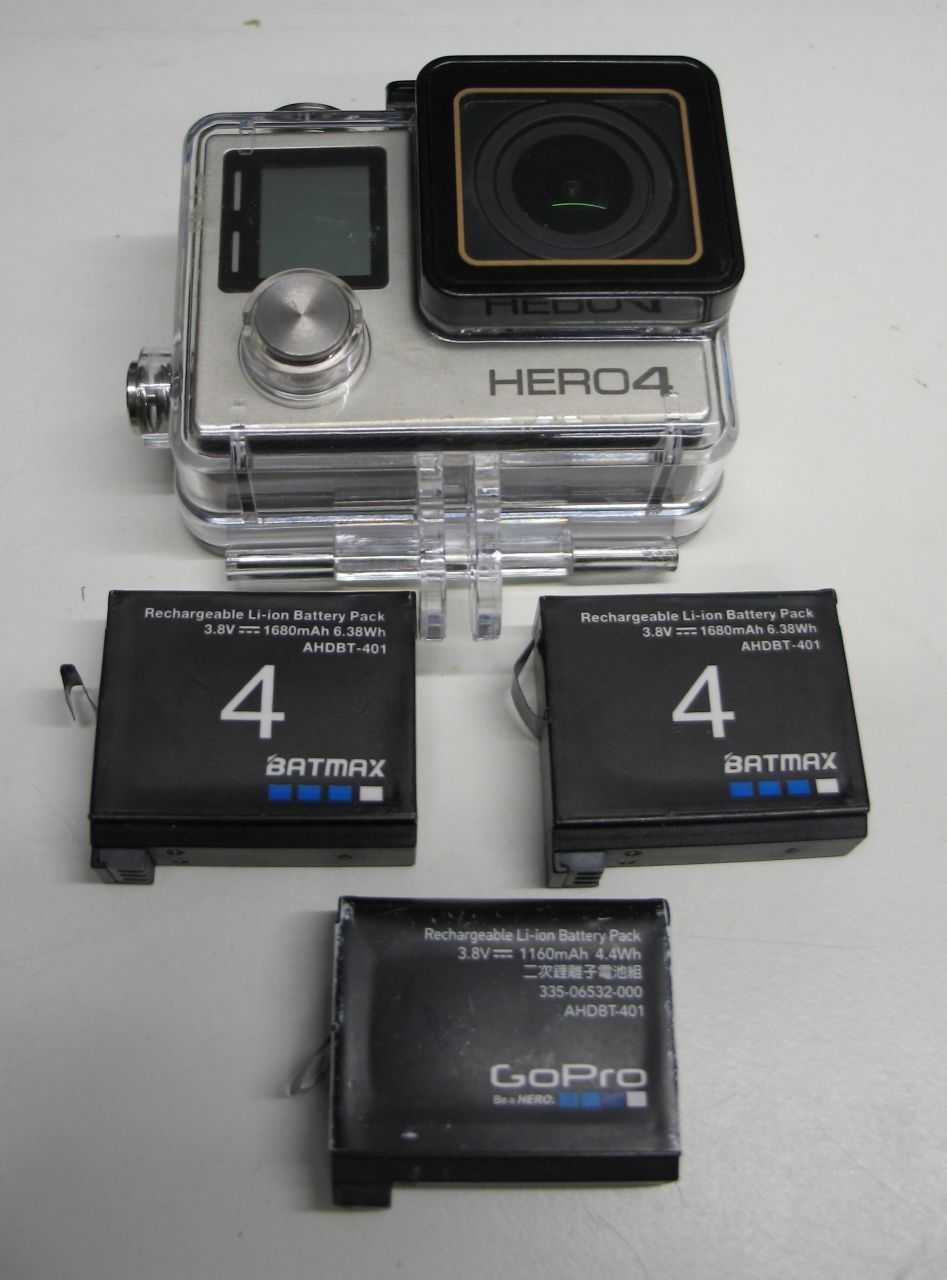 GoPro Hero 4 Black + Acessórios