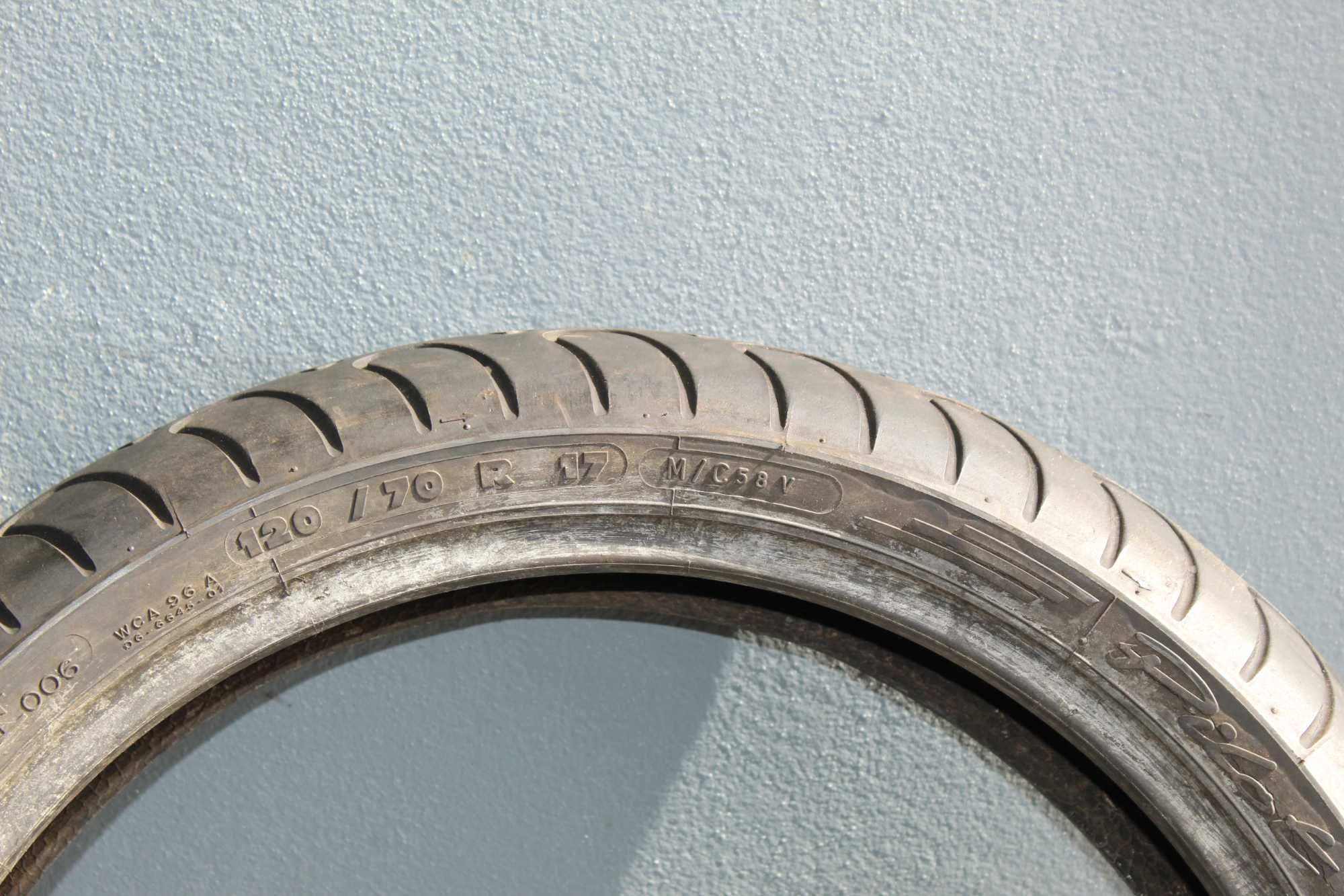 Pneu Usado Michelin Pilot Classic 120/70R17