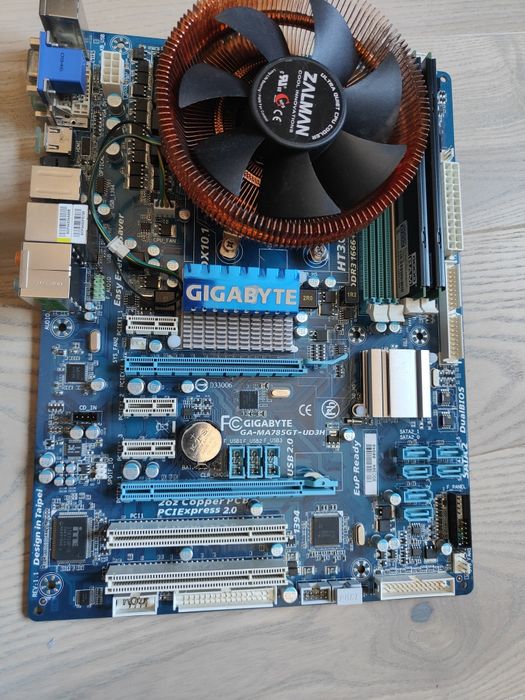 Комплект Phenom II X3 / 8GB DDR3 / Zalman Quiet — для офісу, навчання