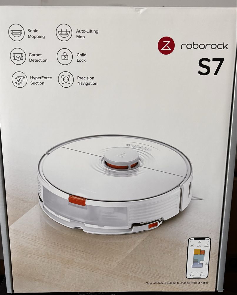 Roborock S7 - robot sprzatajacy z funkcja mopowania