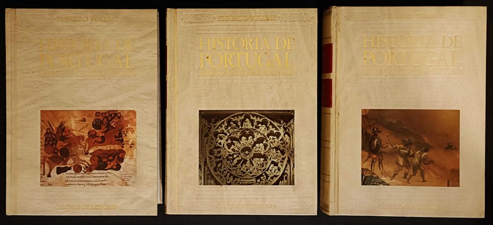 José Mattoso, História de Portugal, 8 Volumes. Lote, apenas 80€!