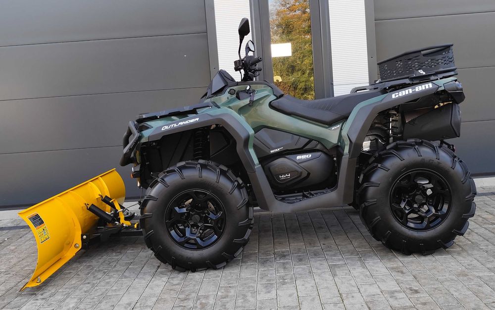 Can-Am Outlander 650 XU+, LED, PŁUG, jak NOWY, T3B, REJESTRACJA