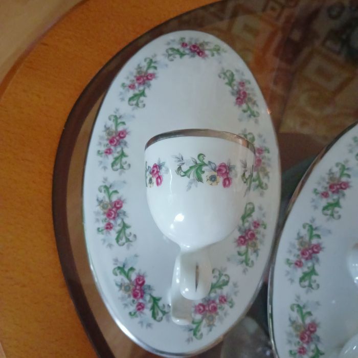 Porcelana świeczniki