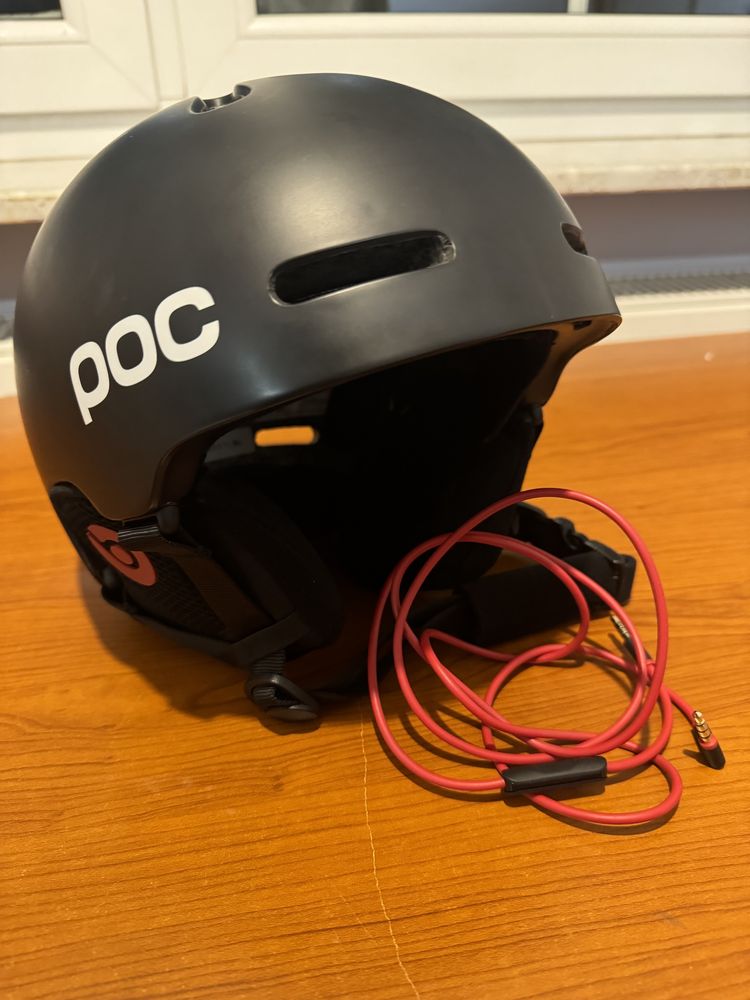 Kask Poc z wbudowanym zestawem audio