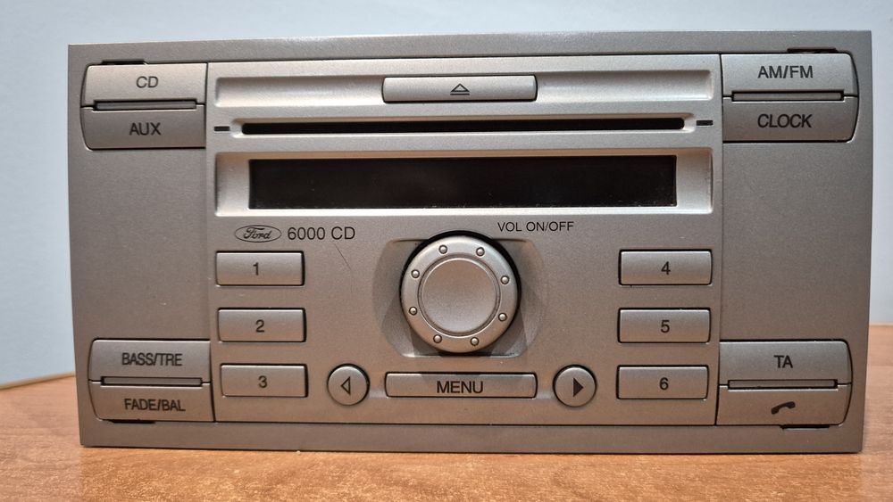 Radio ford 6000 CD z codem
