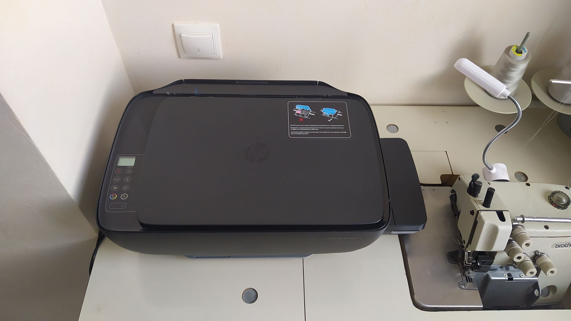 HP Ink Tank 415 з Wi-Fi , 3 (+2) в 1  прінтер, сканер, ксерокс