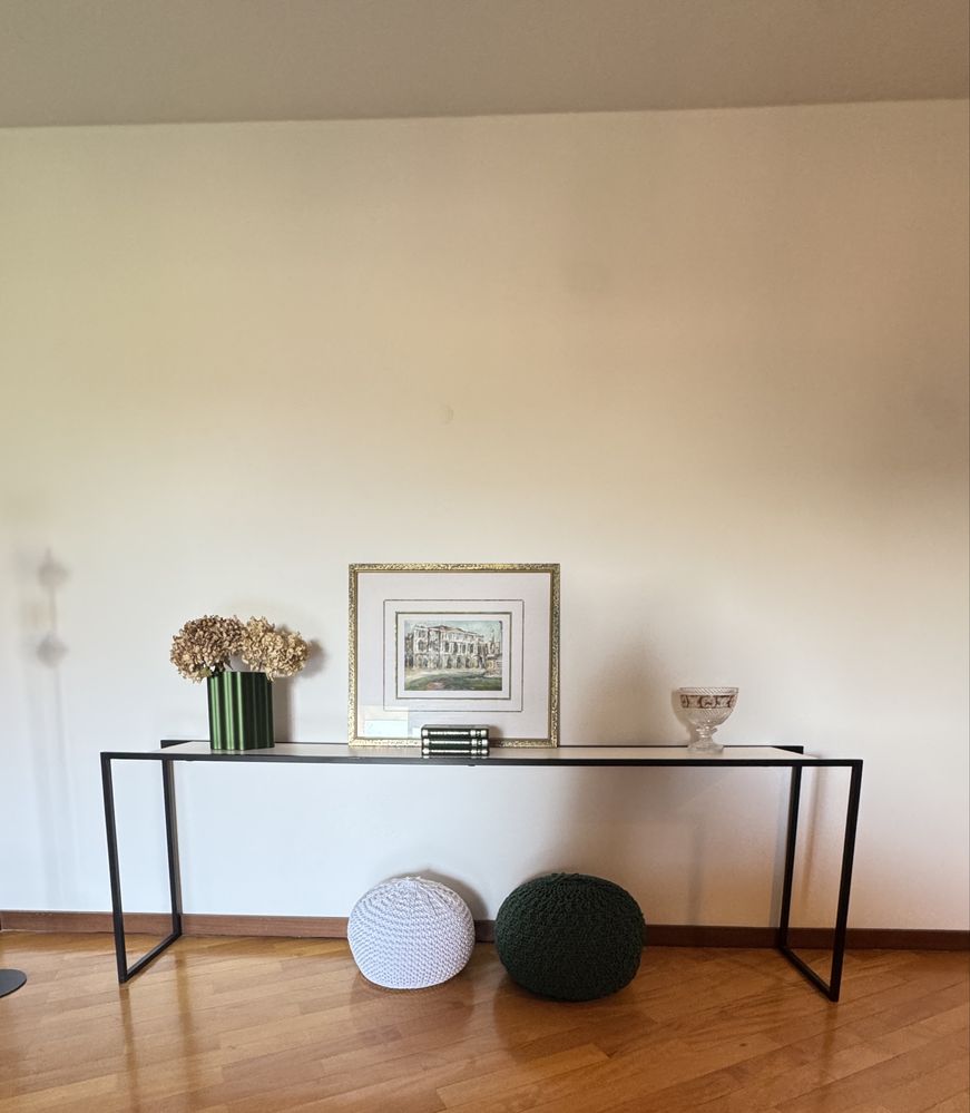 Consola de metal com 310cm