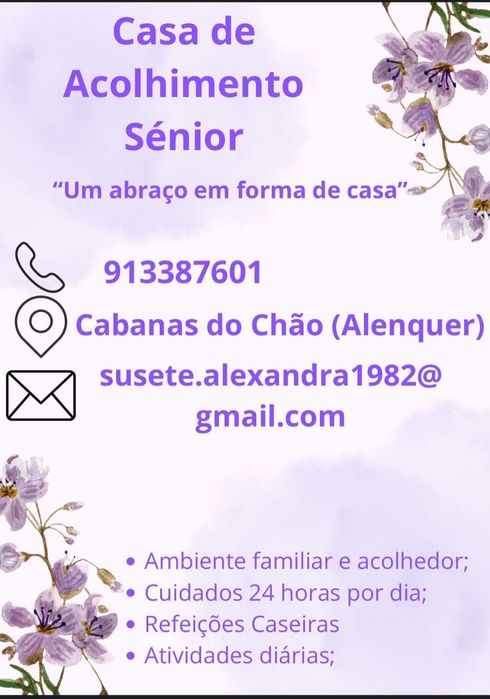 Lar de idosos/ Centro de dia