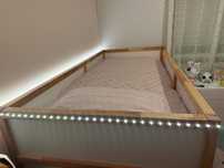 Cama IKEA KURA + Colchão (excelente estado, igual a nova)