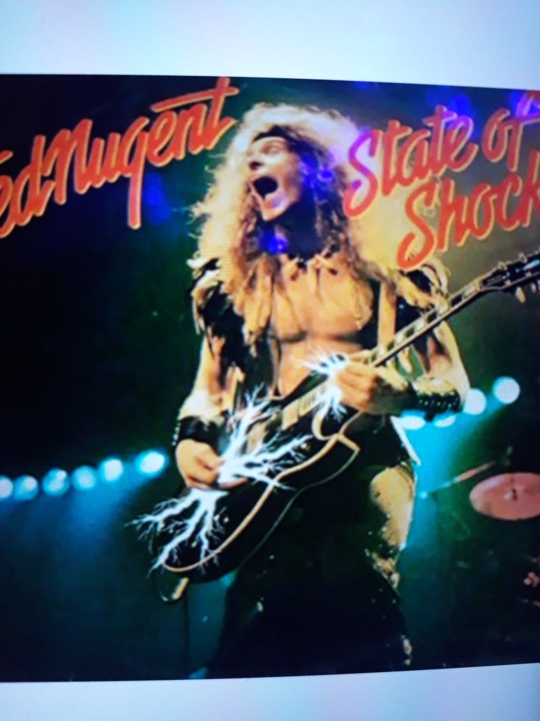 Archiwum hard rocka TED NUGENT- State of Shock. 1979.