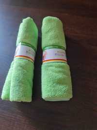 Ręcznik z mikrofibry zielony 29x67cm