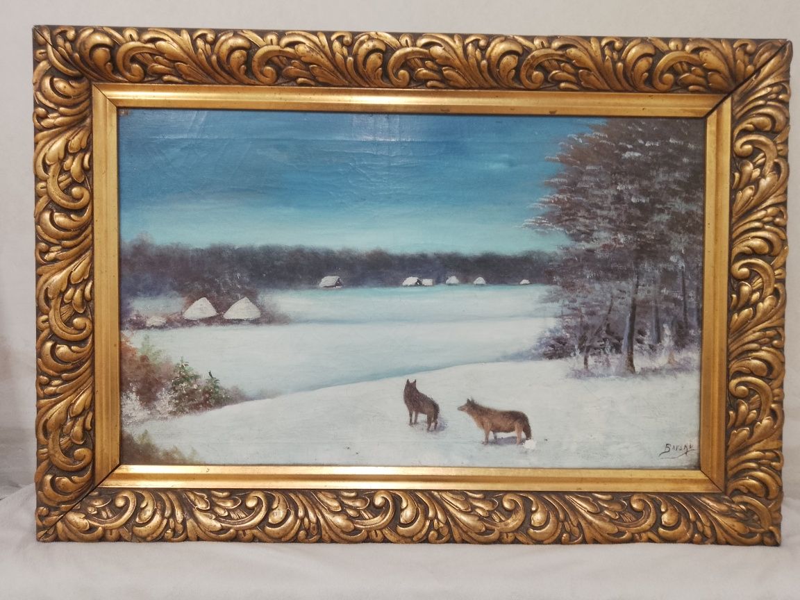 Obraz olejny na płótnie L.Barski