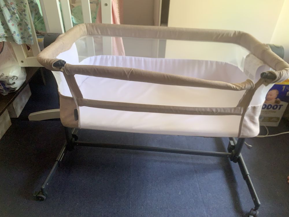 Baby bed next to me