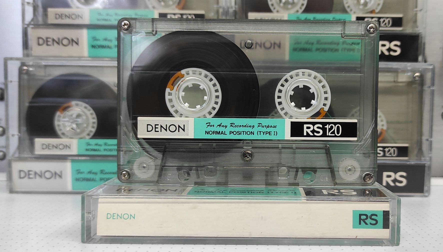 Аудиокассеты DENON RS-120 normal, 1991г, market Japan.