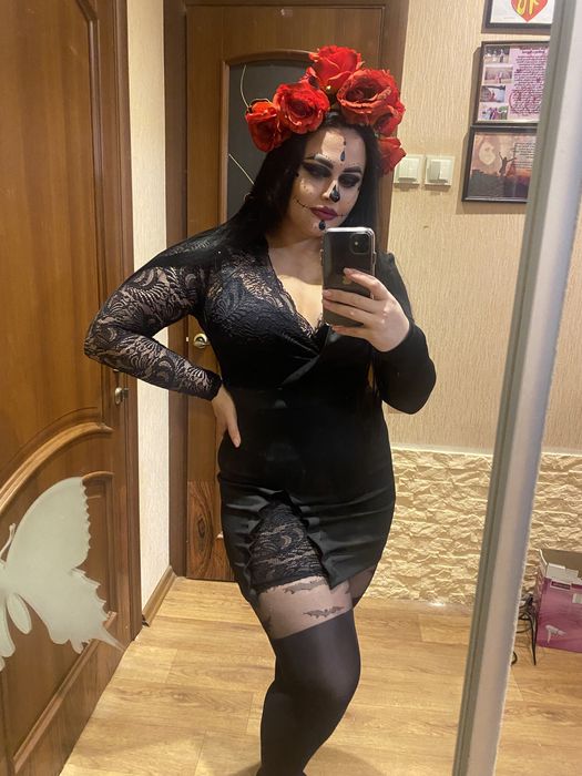 Сексуальна чорна сукня платье