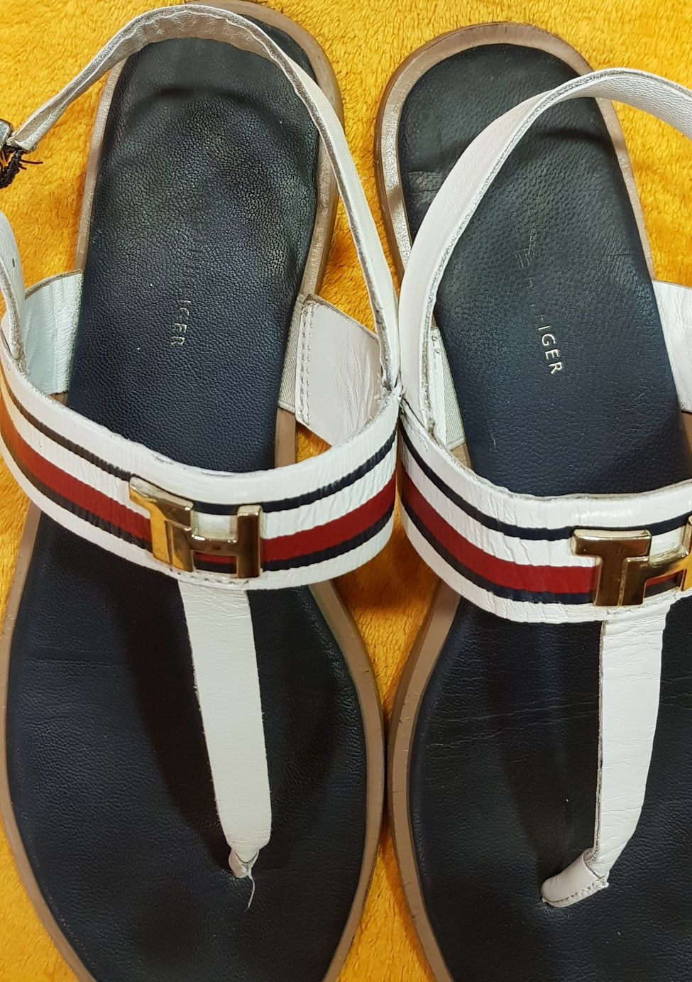 Кожаные сандалии/босоножки Tommy Hilfiger