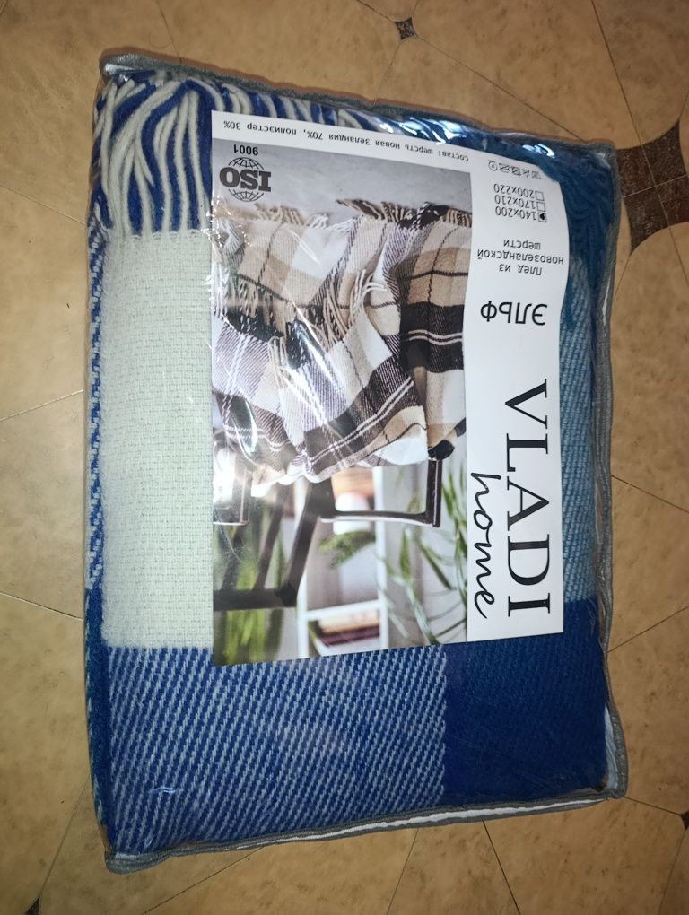 Плед шерстяной Vladi Home