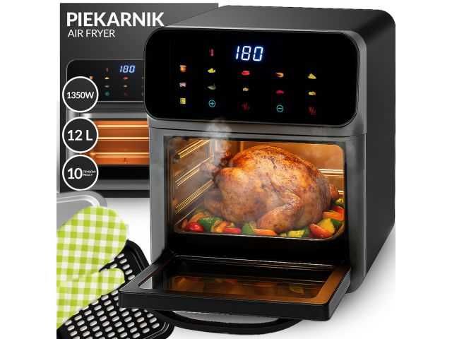 Frytkownica Beztłuszczowa Air Fryer 12l Piekarnik 1350w 10 Trybów