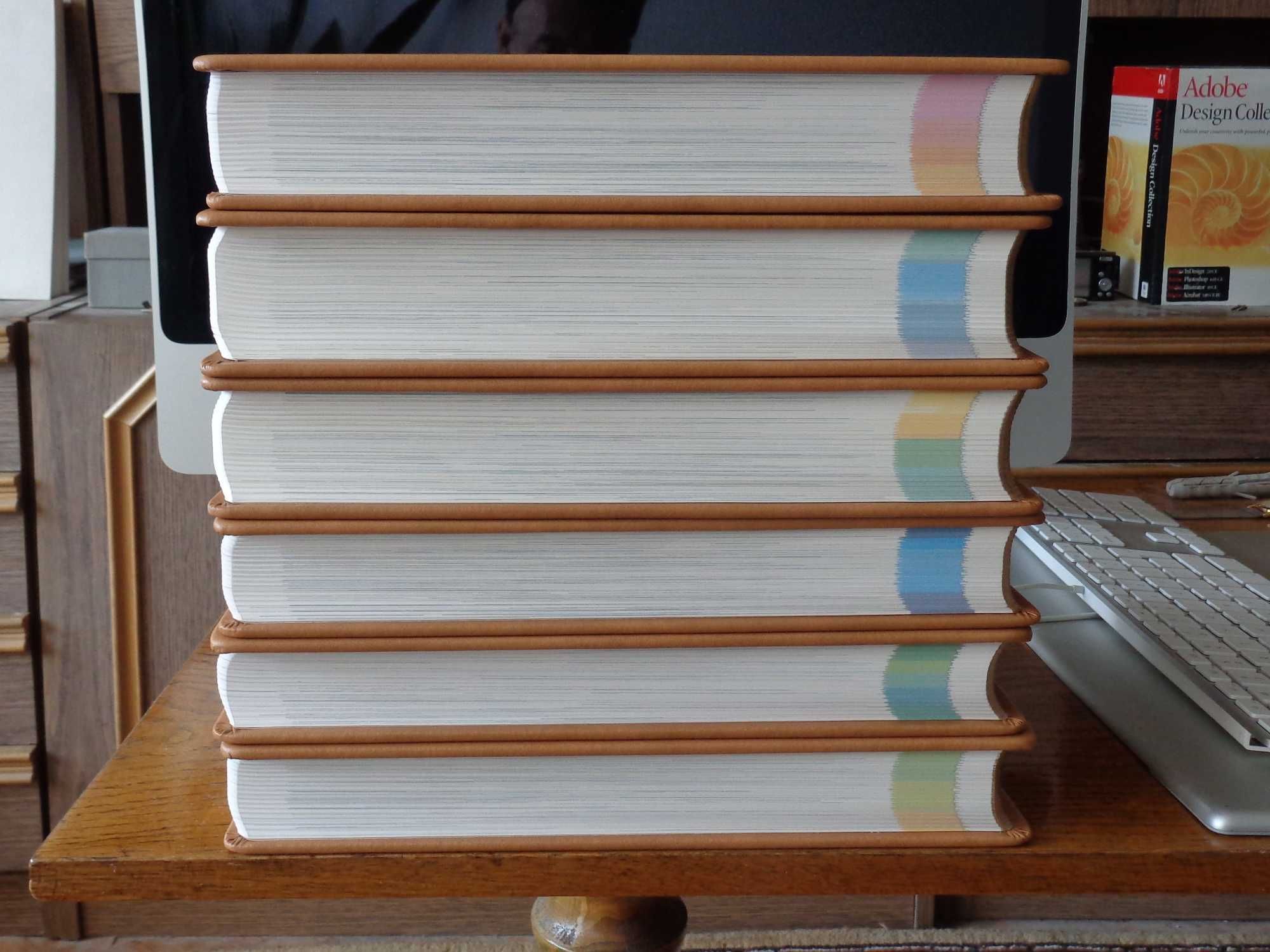 Nowa Encyklopedia Powszechna PWN 6 tomów Skóra