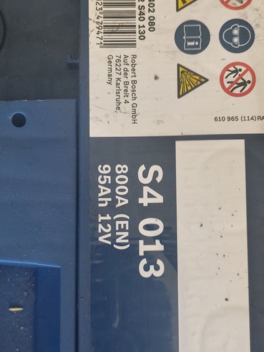 Akumulator Bosch 95 Ah 800A