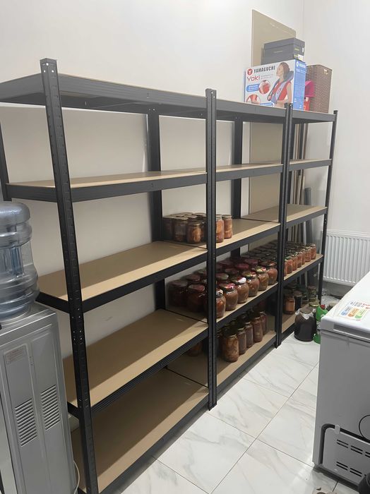 Стеллажі металеві, стеллаж для гаража, для дому, 180×90×40 , 90/60/30