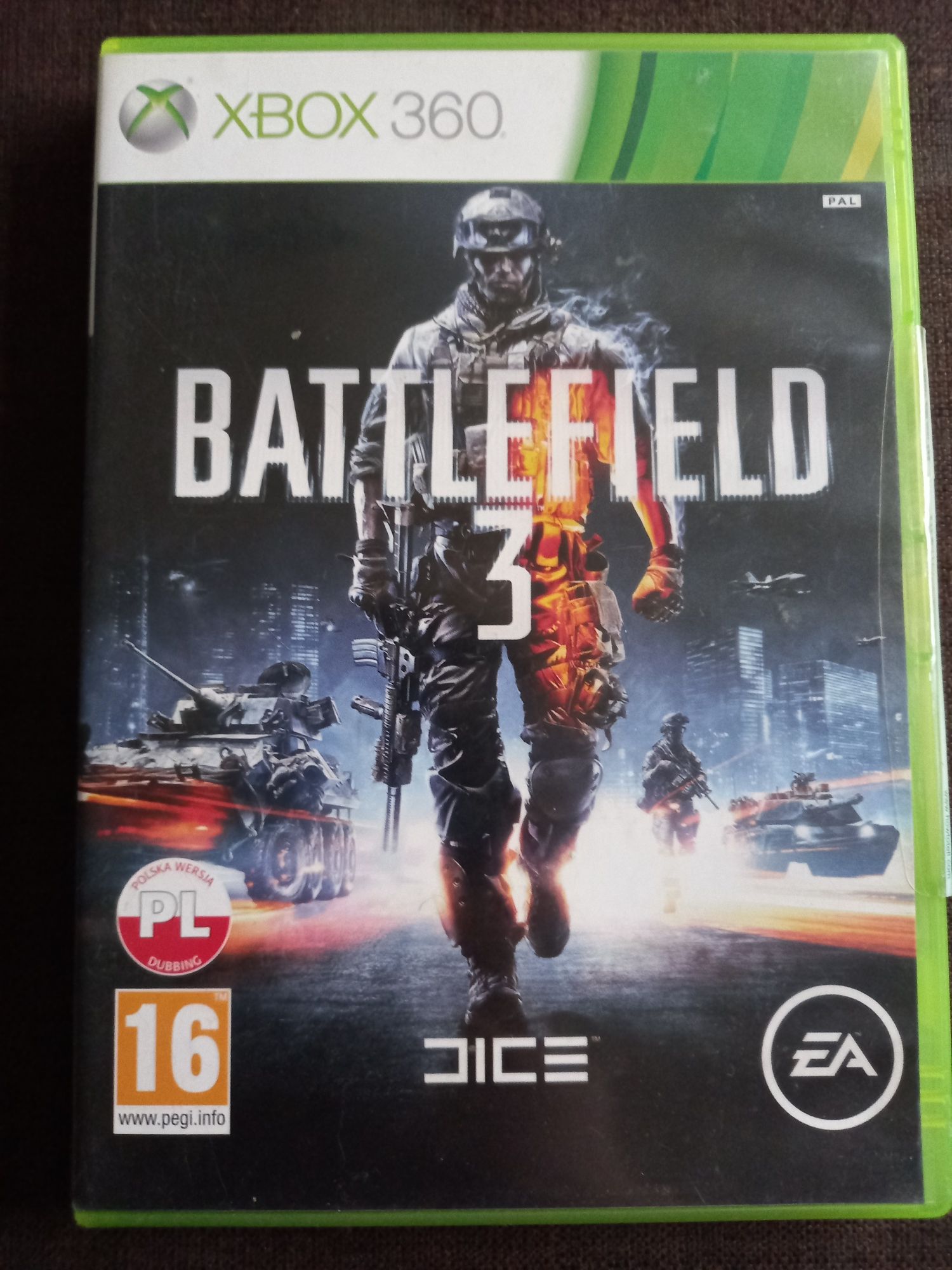 Gra Battlefield 3 na xbox 360 Polska wersja!