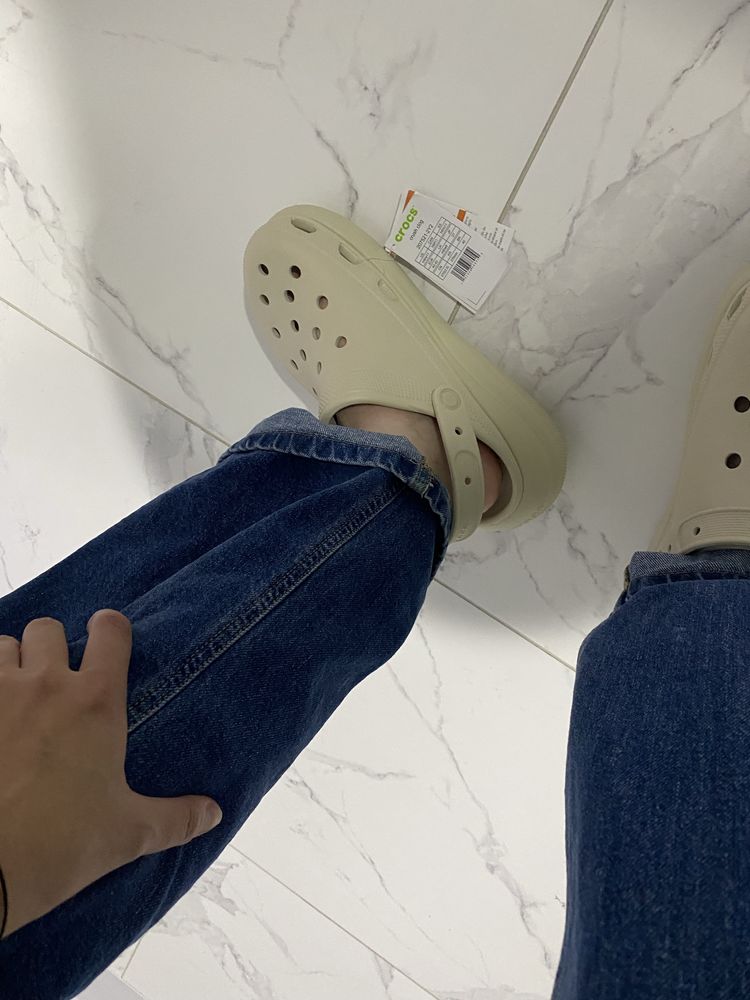 Оригінальні сrocs Crush Clog, колір Bone