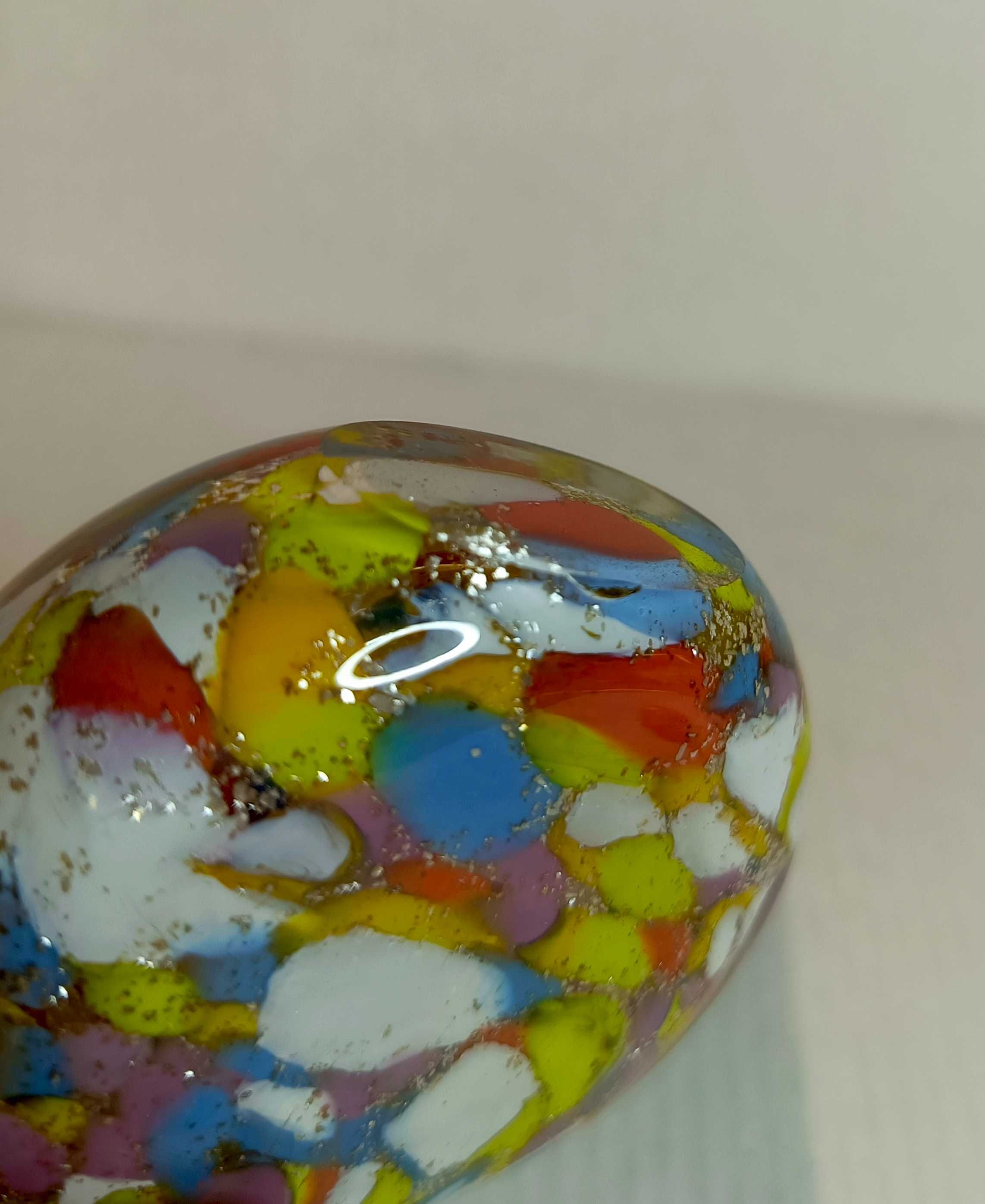 Szklana tabakiera, perfumetka, Murano