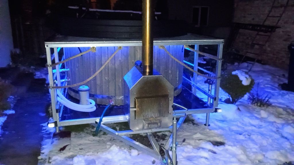 Mobilna balia/bania/jacuzzi wynajem