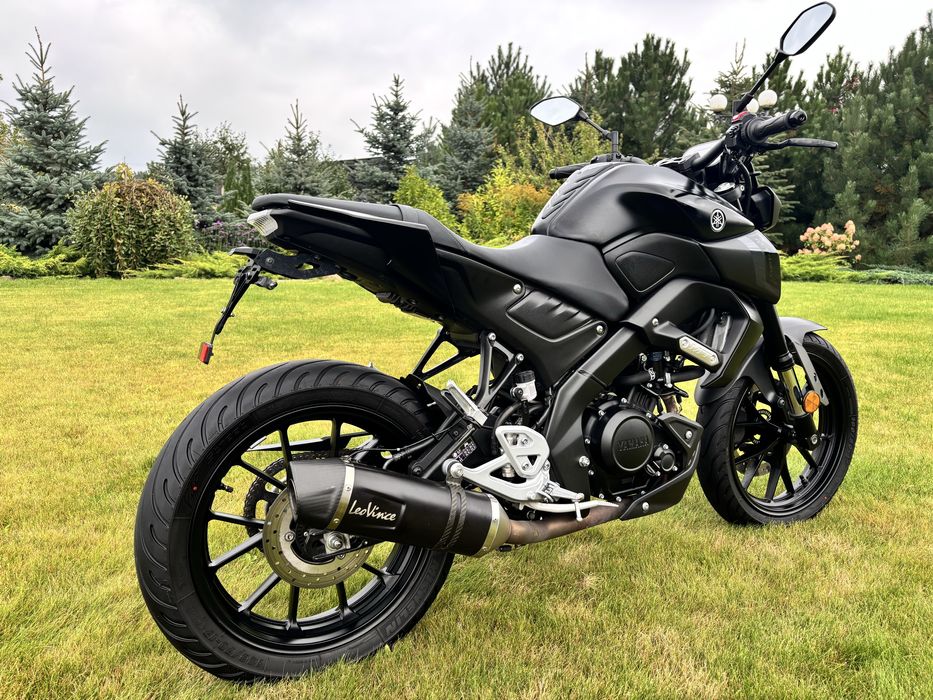 Yamaha MT 125, 24r kat. A1/B wydech Leo Vince