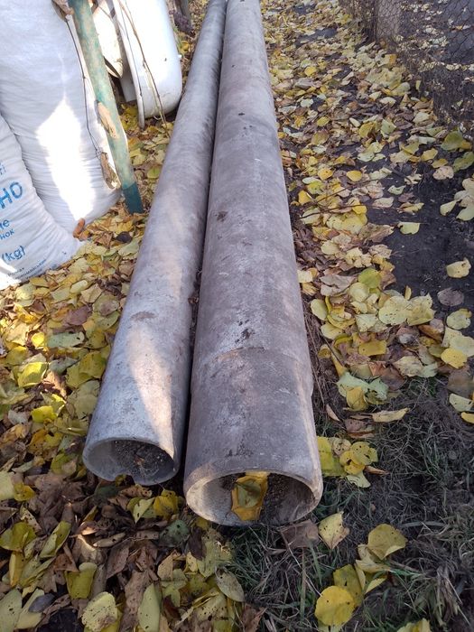 Продам труби азбестові, нові. Внутрішній діаметр 135мм  та 185мм.