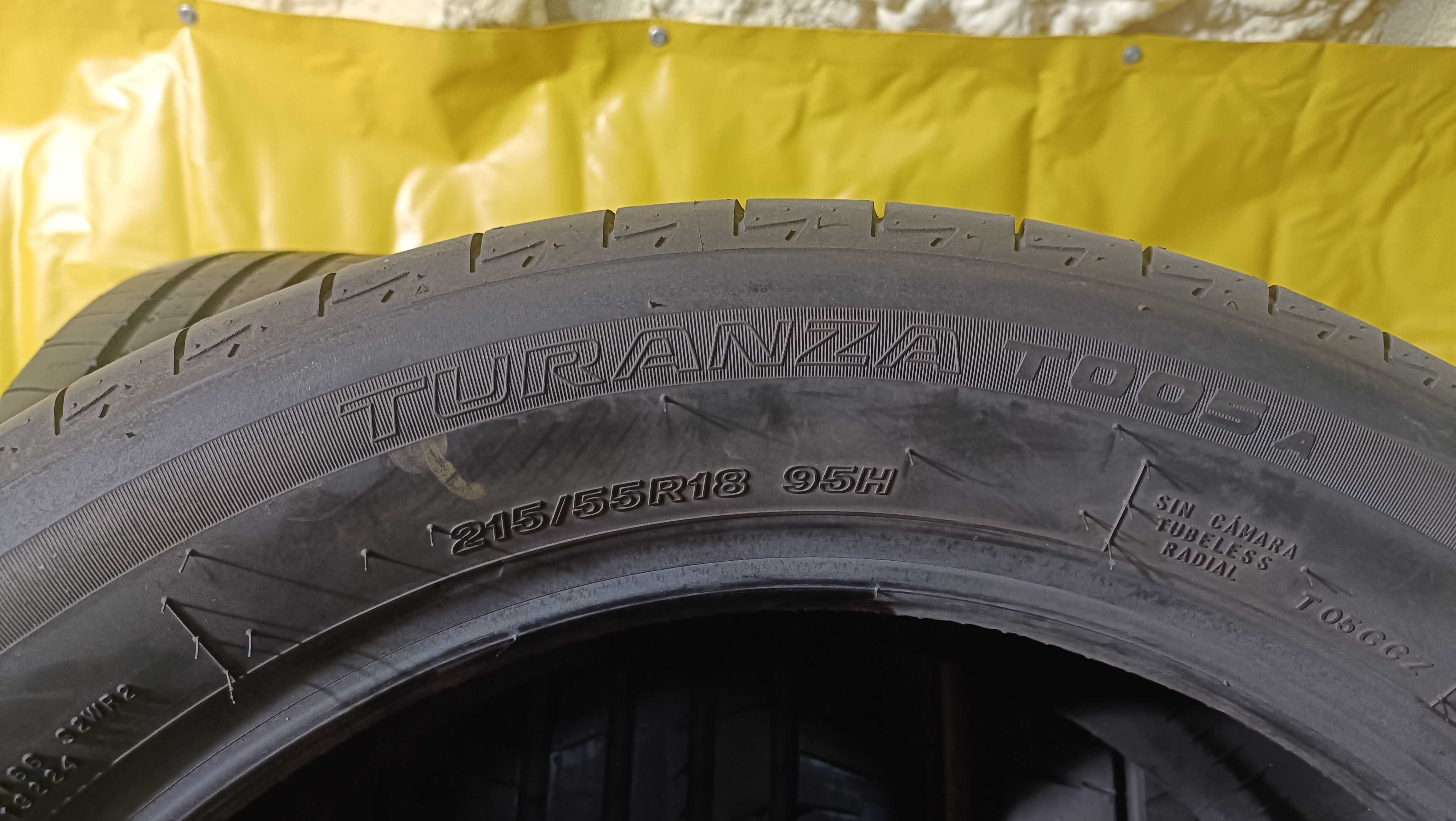 Opony 215/55R18 Bridgestone