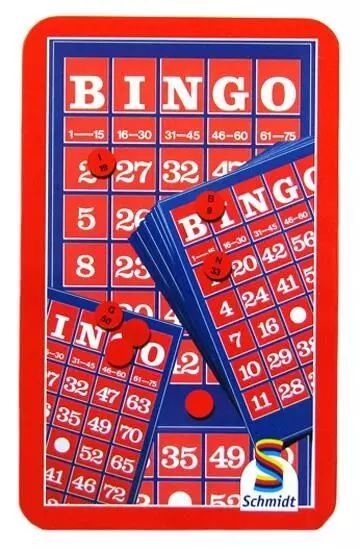 Gra Bingo w metalowej puszce. Schmidt Gry. Nowy Produkt