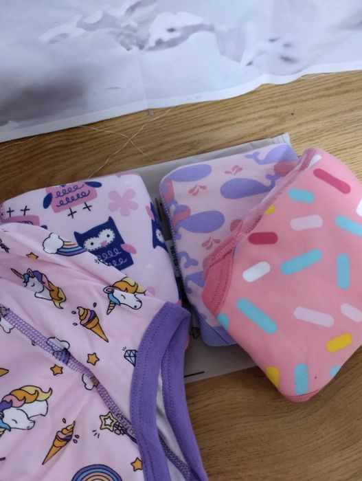 Nocne majtki treningowe, zestaw 4 sztuk, bielizna treningowa