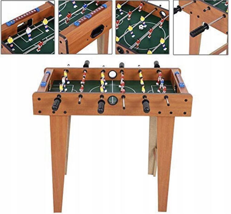 Stół do piłkarzyków PIŁKARZYKI na nogach 69x62x37 CM