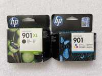 Tusz do drukarki HP kolor 901 CC656AE / czarny 901 XL CC654AE kartridż