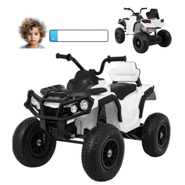 Quad na akumulator pompowane koła QUAD ATV 0906.air różne kolory