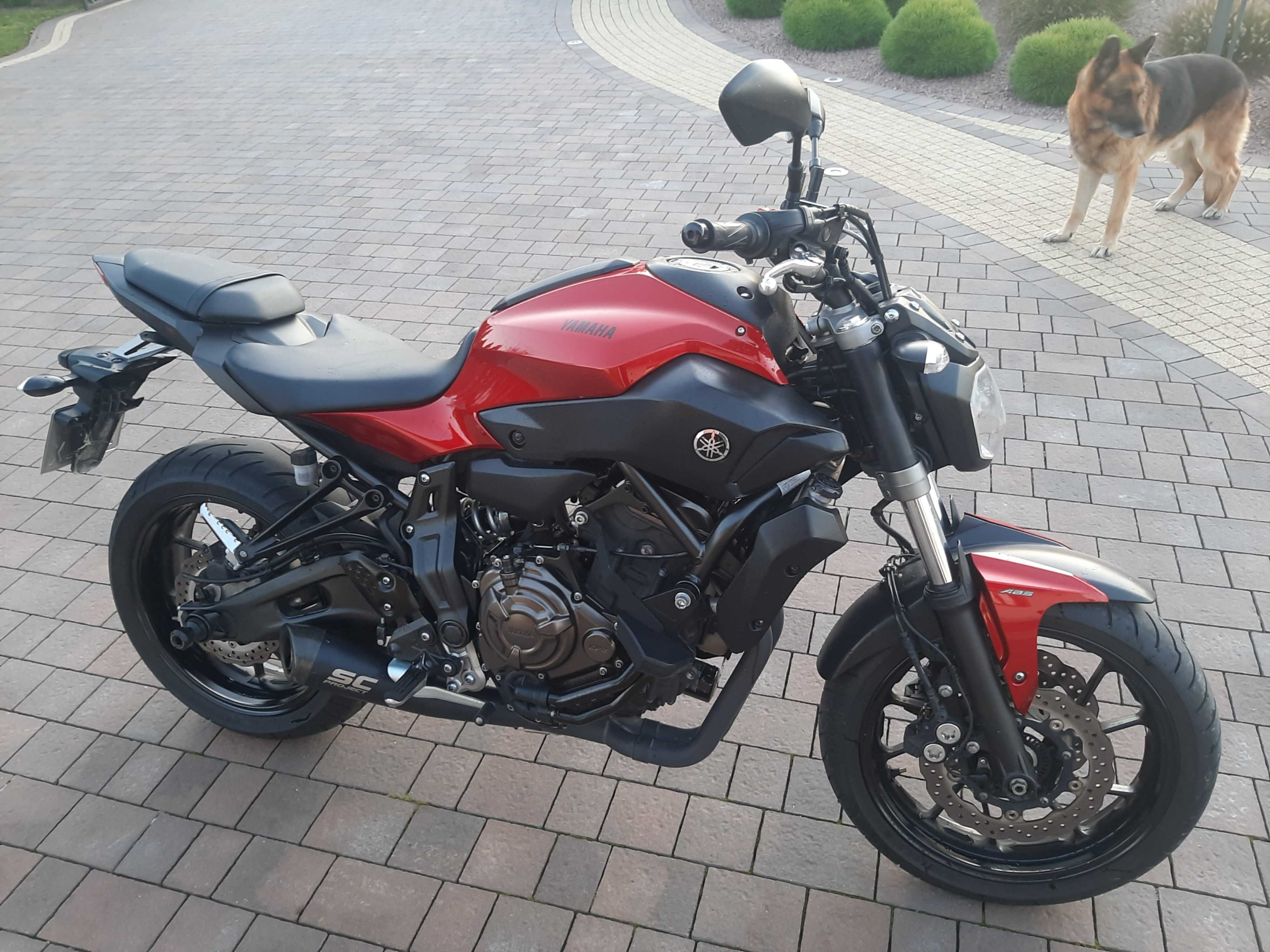 Yamaha Mt 07 2018r