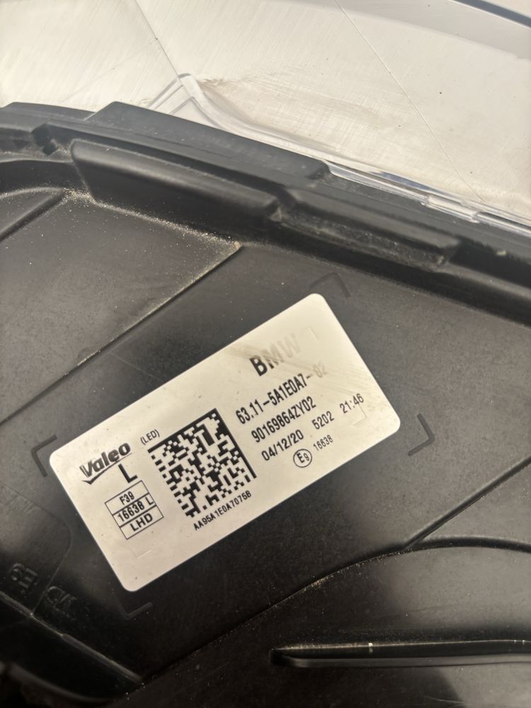 BMW X2 F39 lampa lewy przód lewa przednia LED