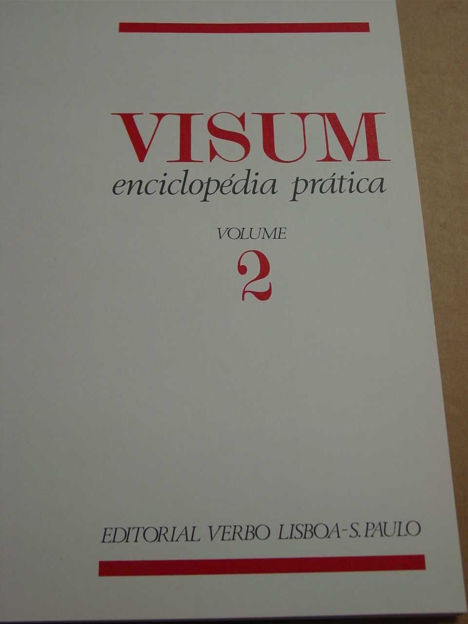 Enciclopédia "Visum" - preço é pelos 10 volumes