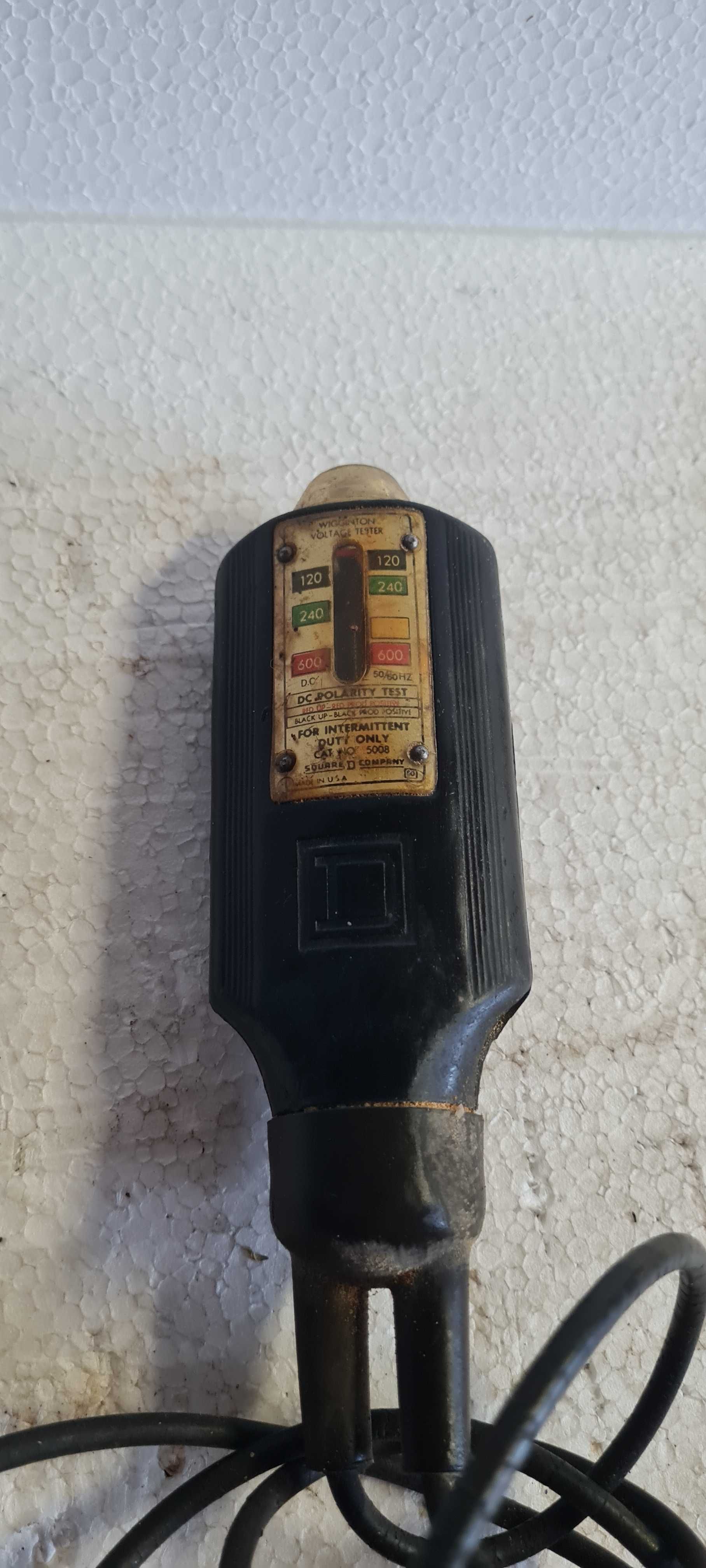 Tester Napięcia Wiggy Próbnik PRL voltomierz