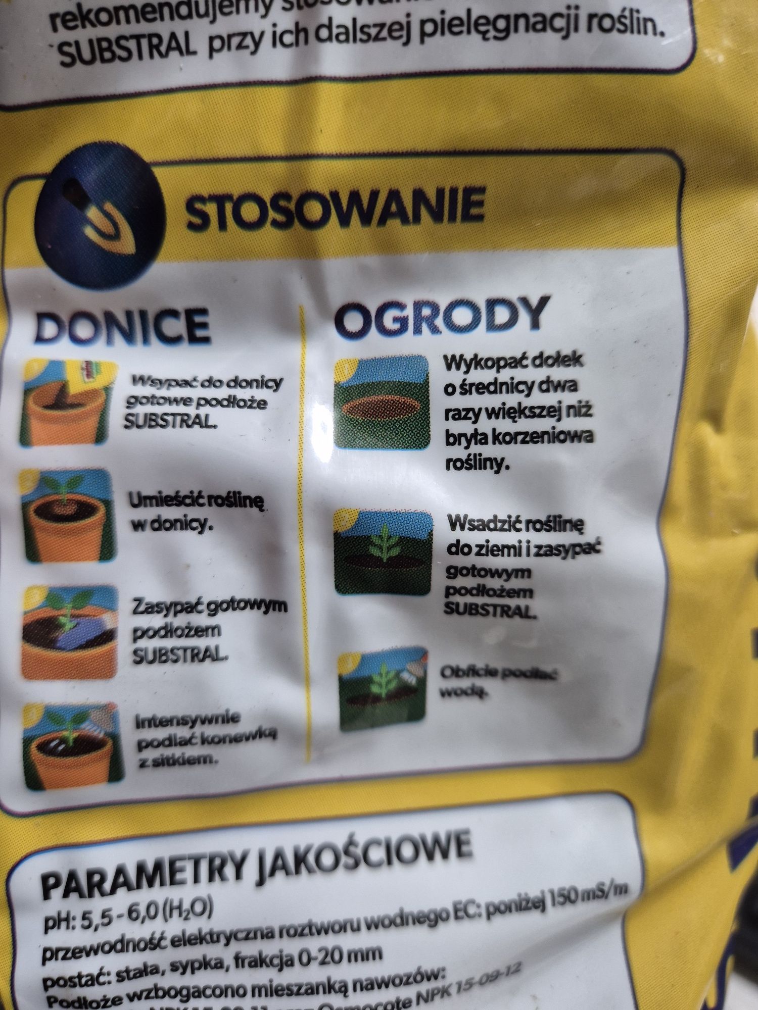 Podłoże Ziemia do Cytrusów 3L z Nawozem Osmocote Substral