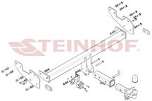 Engate de Reboque Americano Toyota Hilux 2016+