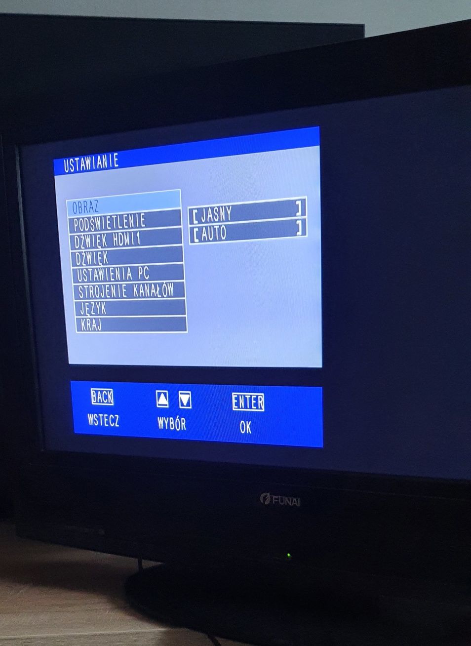 TV telewizor funai