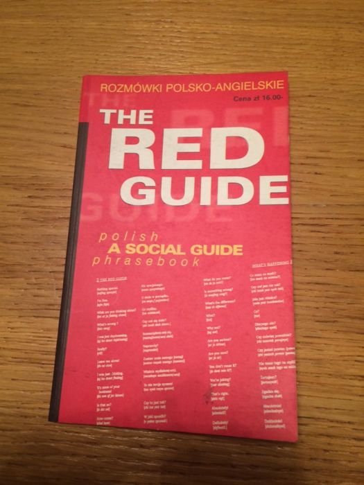 The red guide. Rozmowki angielsko-polskie. Dla obcokrajowcow